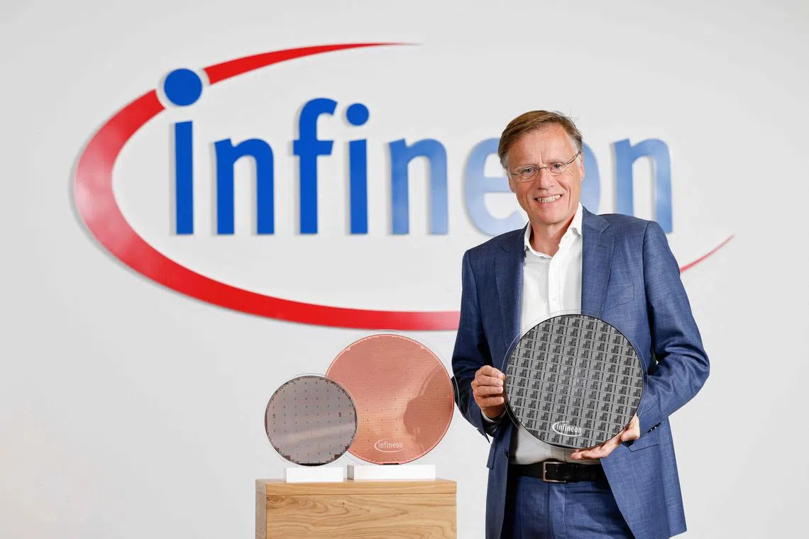 “Currently, there is hardly any growth momentum in our end markets except from AI, the cyclical recovery is being delayed,” chief executive officer Jochen Hanebeck said.