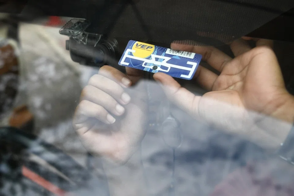 The collection point at Woodlands will also handle the installation of the VEP RFID tag. 