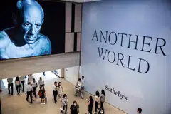 Sotheby’s on Thursday (Jul 25) unveiled showrooms at an upscale mall in Hong Kong’s finance district, a two-storey space previously occupied by fashion label Giorgio Armani.