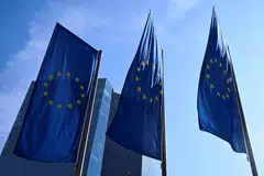 The World Bank said the Iran conflict posed a substantial risk to the global economy, including developing and emerging countries in Europe (top) and Central Asia.