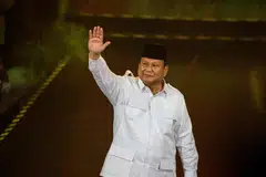 President Prabowo Subianto in Bogor, West Java, on Feb 15. A number of ministers in his fledgling Cabinet have courted controversy through their policies.  