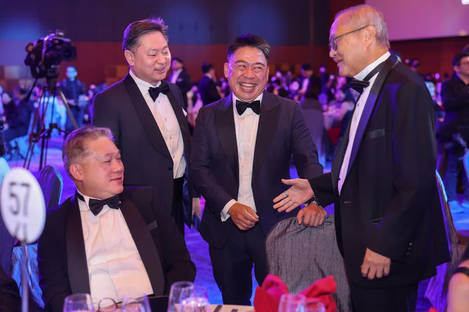 From left: Lau Kam Yuen (seated), partner, head of central services, KPMG in Singapore; Andrew Kwan, group MD,  Commonwealth Capital; Gary Chia, partner, head of consulting, KPMG in Singapore; and Willie Cheng, co-founder of Enterprise 50.