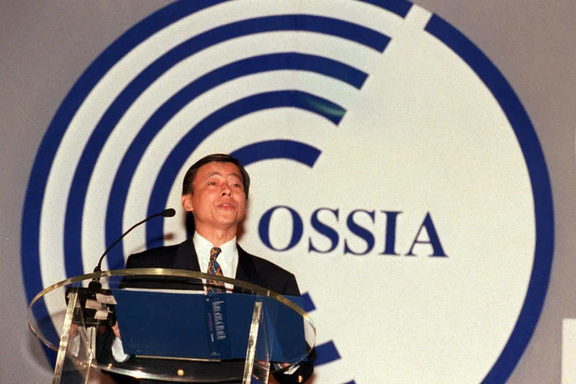 George Goh Ching Wah, the eldest of three brothers who founded Ossia International. The Goh family has proposed to privatise the company at S$0.145 per share in cash.
