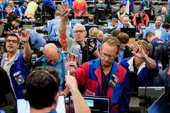 The Dow Jones Industrial Average rises 254.08 points, or 0.62 per cent, at the open to 41,345.50.