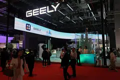 Geely continues to enjoy strong growth in China, with deliveries rising 48 per cent in the first three months of this year. 