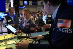 The S&P 500 opened higher by 15.74 points, or 0.40 per cent, at 3,910.82 at the opening bell.