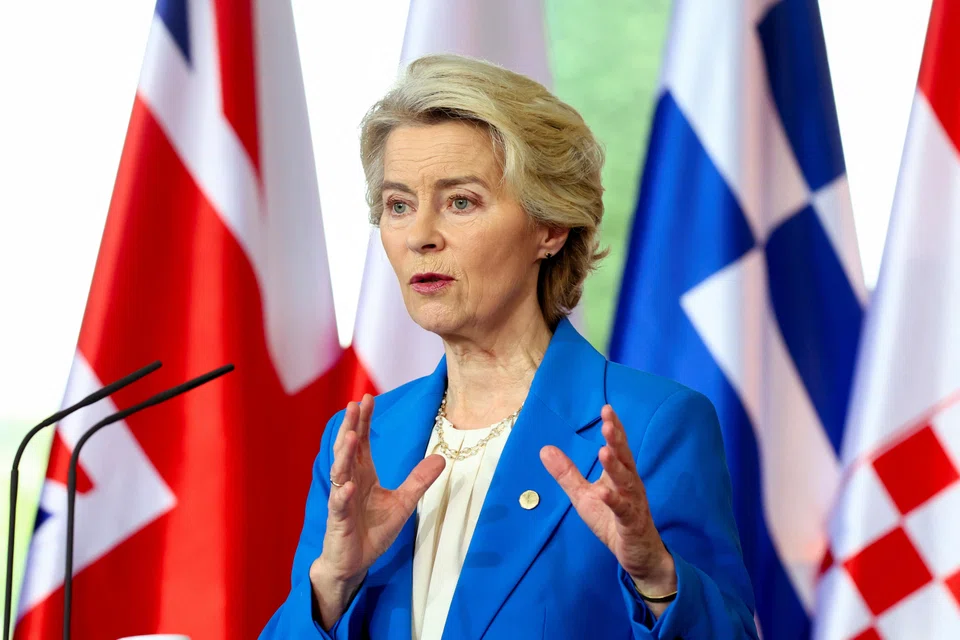 With a political hill still to climb, European Commission President Ursula von der Leyen is trying to build momentum to secure the deal.