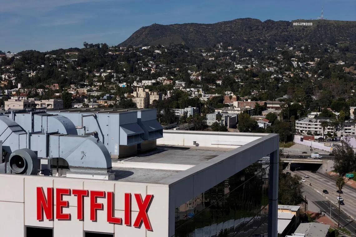 Netflix's streaming service crossed 325 million paid subscribers in the quarter, up from 300 million reported in late 2024.