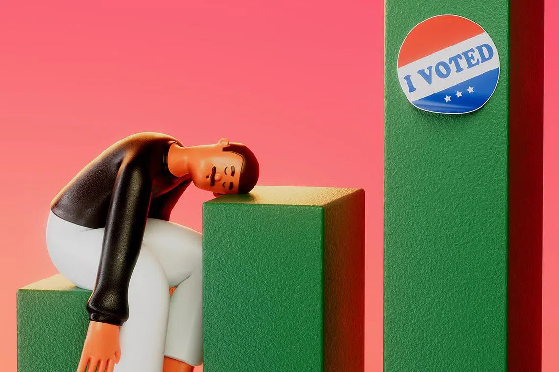 The stock market has barely reacted to the questions hanging over the presidential race. But the bond market has. The steeper rates probably reflected concerns that Trump could control Congress as well as the presidency.