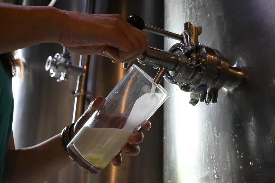 Brewers generally require about 200 grams of malted grain to brew a litre of beer.