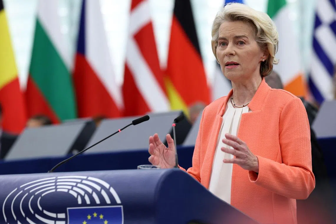 EU Commission president Ursula von der Leyen's annual state of the union address was the first to frame Ukraine as a genuine candidate for membership.