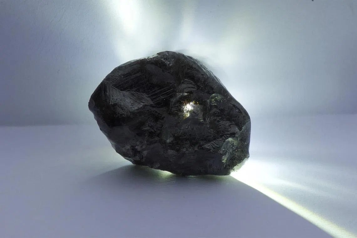 The 1,758-carat diamond found in Botswana.