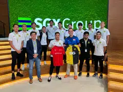 Footballers from BG Tampines Rovers attended the session, which is intended to help them better manage their personal finances during their football careers, and beyond that.