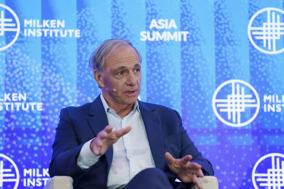Ray Dalio said geopolitical issues and the cost of climate change and its implications for financial markets were among factors that could create negative risks for global investors in the next year.