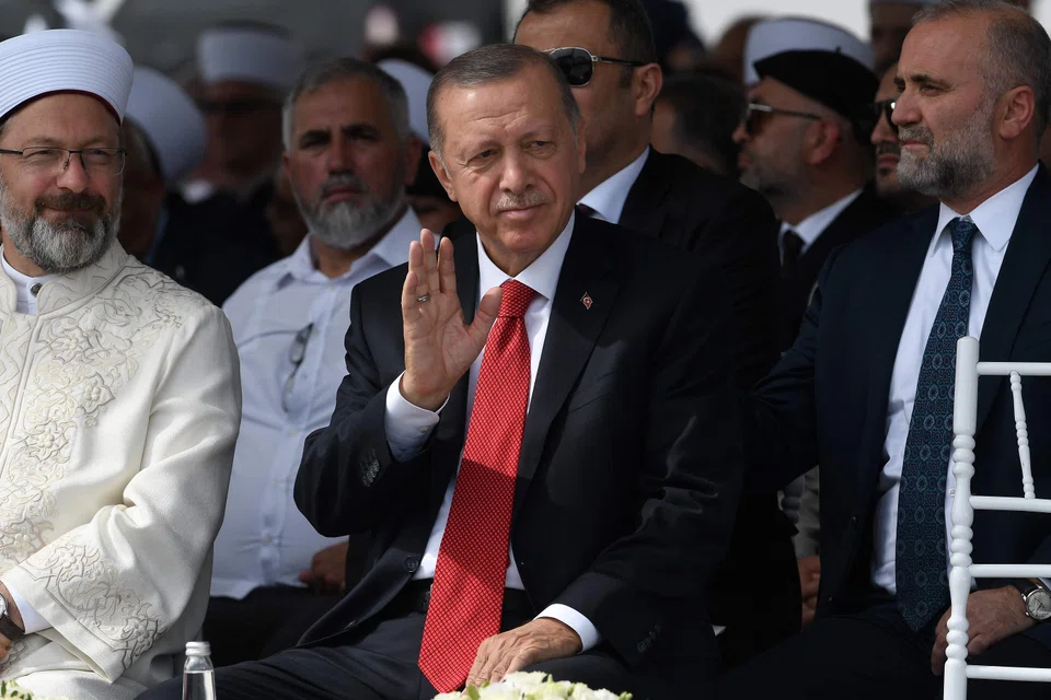 Turkish President Recep Tayyip Erdogan. Beijing’s ties with Ankara have been overshadowed by international criticism of China’s alleged human rights abuses against Uyghurs, a Turkic-speaking Muslim minority in the northwest Xinjiang region.