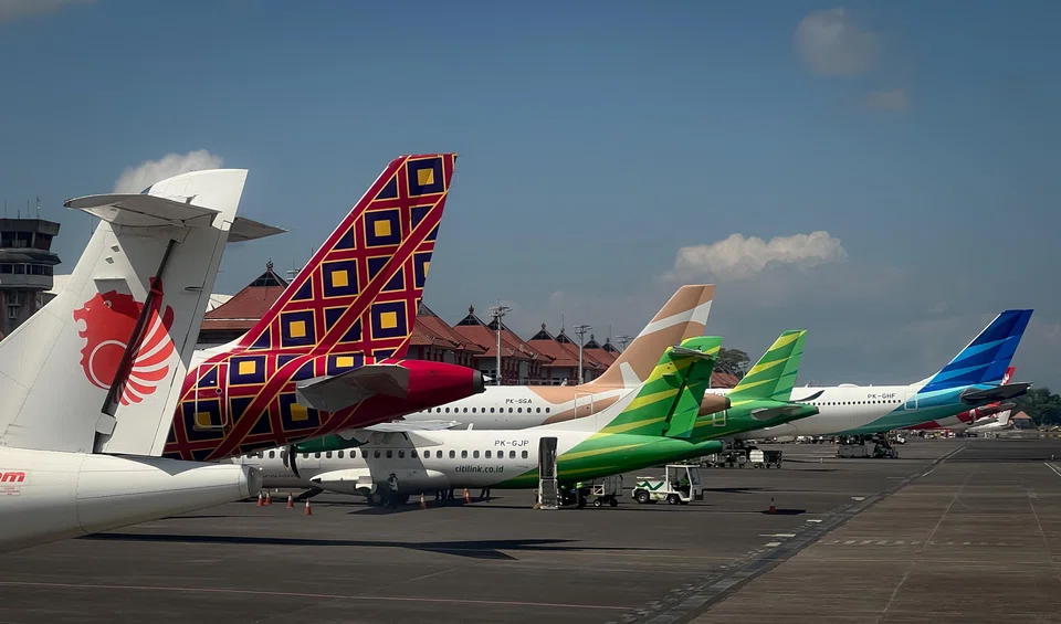 Bali's Ngurah Rai airport (above) is currently the second-busiest airport in Indonesia, and is said to be struggling to handle the surge in air traffic.
