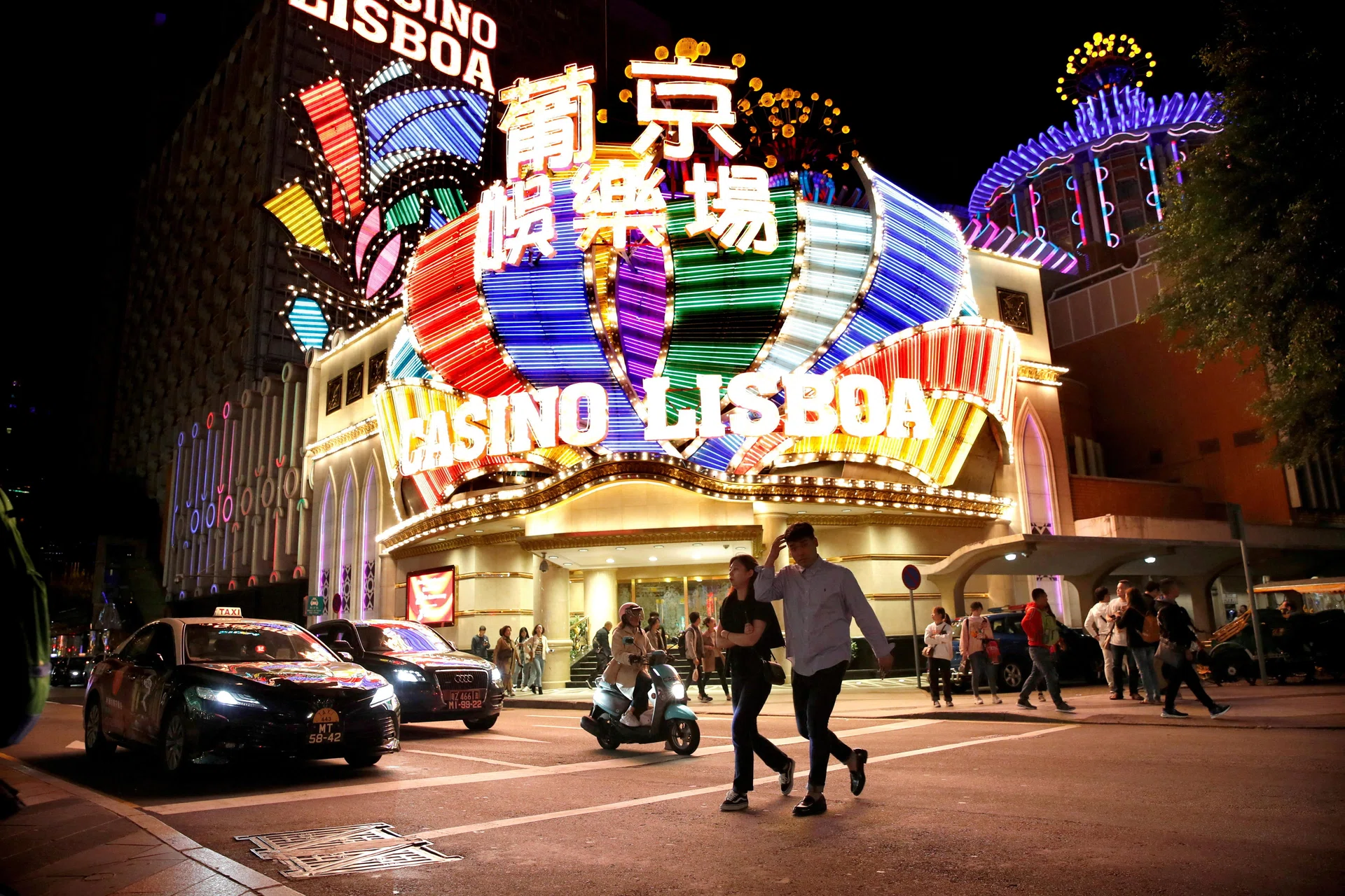 Macau gaming revenue beats estimate on Chinese New Year boom