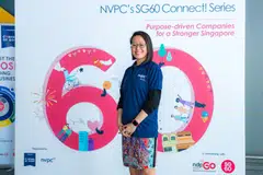 Lin Sufei, director of corporate and industry partnerships at NVPC, says the flexibility of the programme allows companies to "contribute to an area of need while maintaining their day-to-day operations".