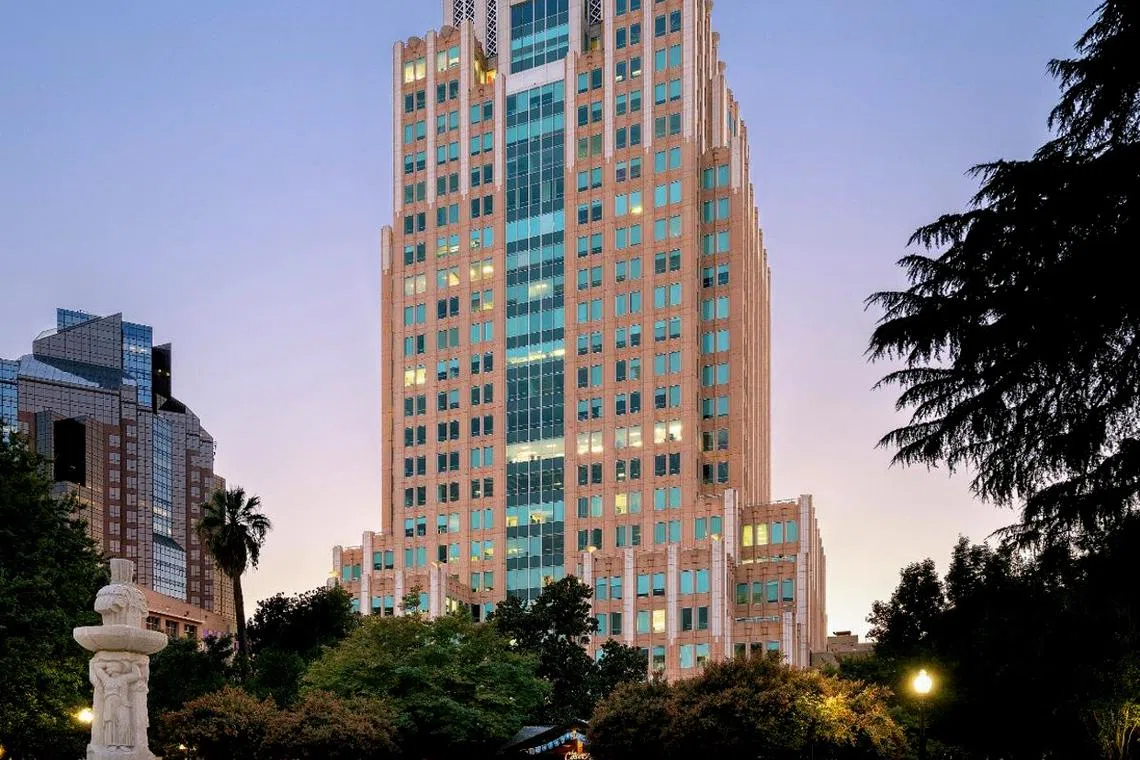 A 15-year lease at Park Tower in Sacramento, California, was signed in H2, raising the property's leased occupancy to 89.9%.