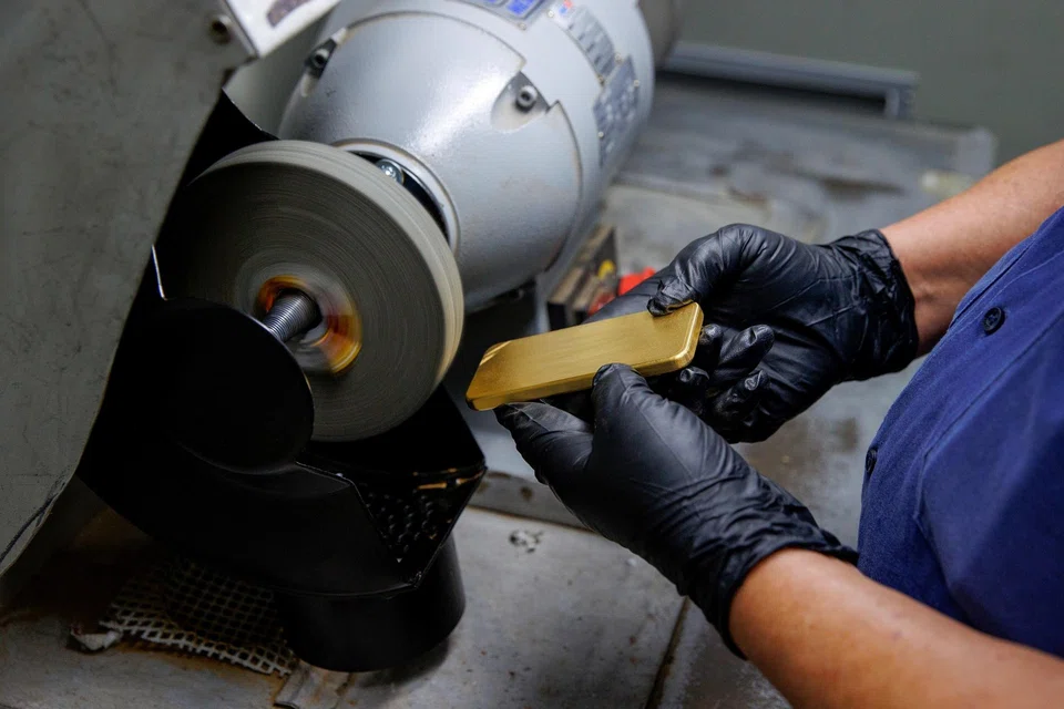 Gold has still advanced nearly a fifth this year, gaining some support from its role as a haven in times of geopolitical upheaval.