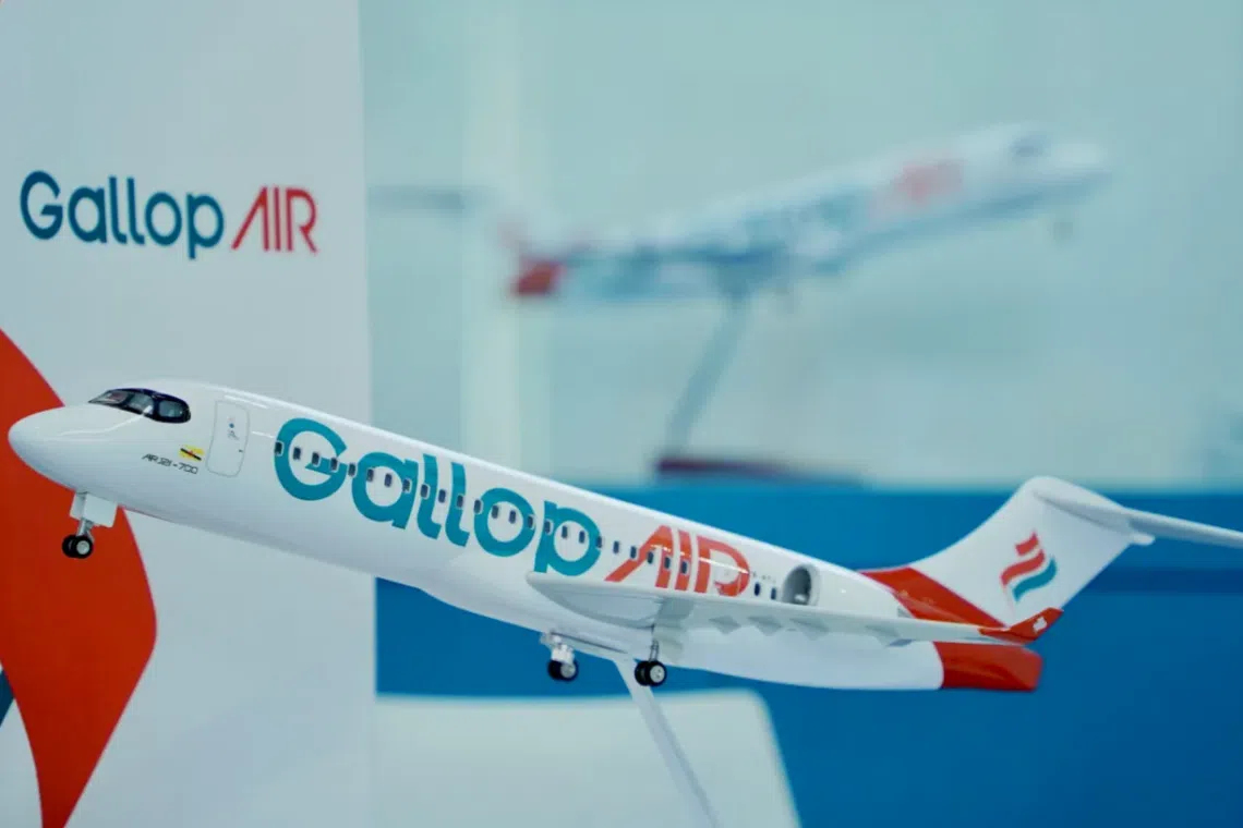 GallopAir is known for its US$2 billion deal to purchase 30 aircraft from Chinese state-owned company Commercial Aircraft Corporation of China. 