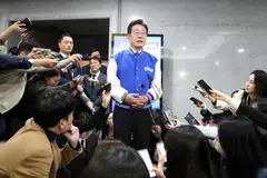 Lee Jae-myung's Democratic Party and its minor allies could secure between 178 and 197 seats in the single-chamber, 300-seat parliament.