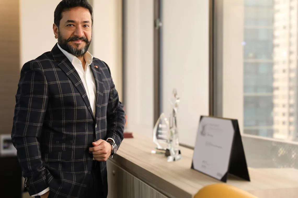 Sing Fuels chief executive Vikash Dhanuka plans to launch “energy-transition-as-a-service” by 2026, and aims for this to provide more than half of the company's total revenue by 2030.