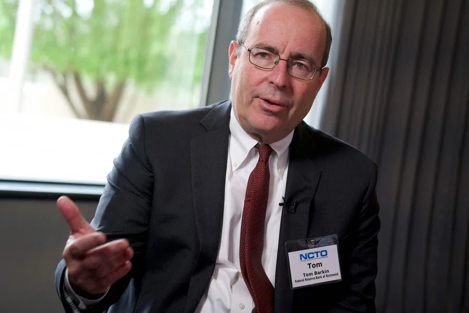 Tom Barkin is one of the 12 members of the Fed’s rate-setting Federal Open Market Committee (FOMC) with a vote on setting US interest rates this year, and his words are closely scrutinised by traders looking to predict the direction of travel of US monetary policy.