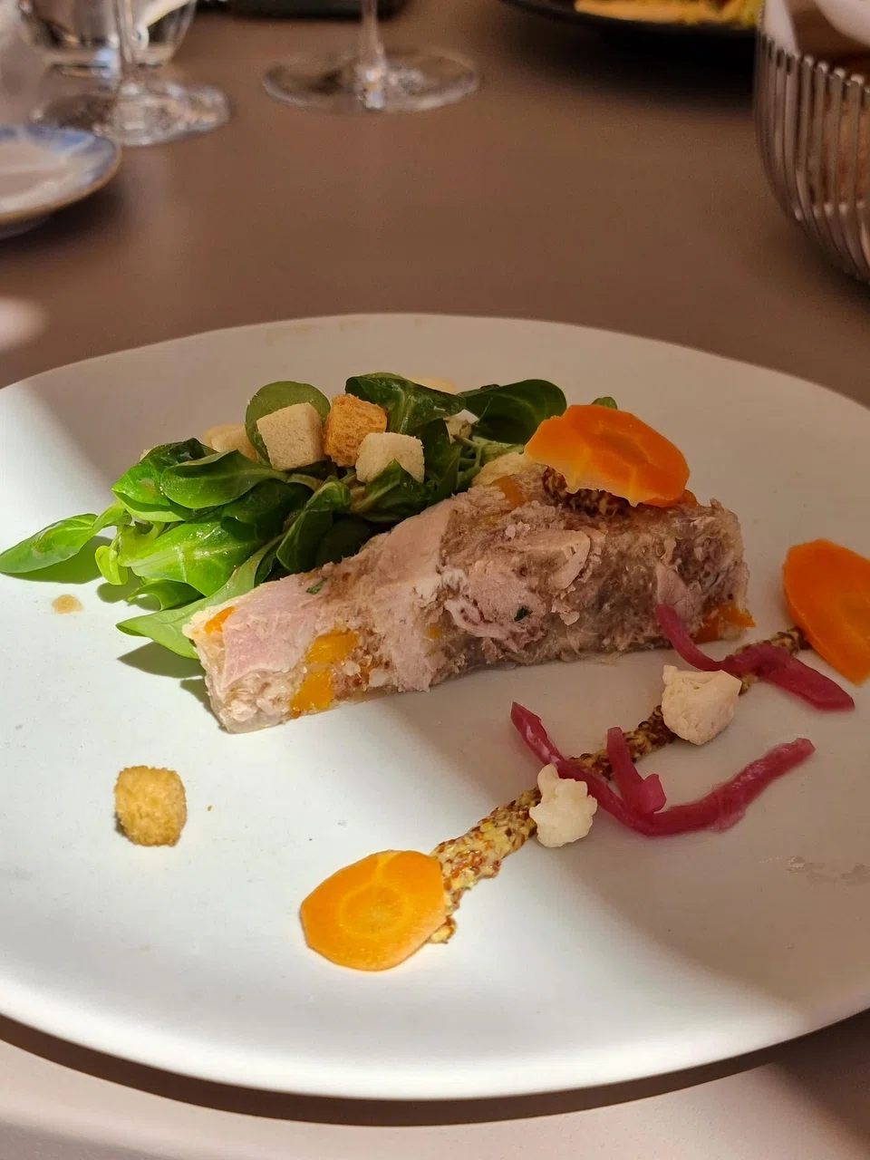 Jambon de Reims is a local speciality.