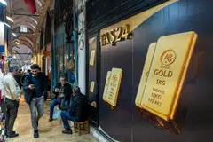 Gold’s haven appeal has been amplified in the last week by rising geopolitical tensions.