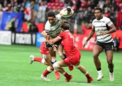 Fiji (in white) is by far the most successful rugby Sevens team, and they go into every match with a strategy and a formation to win. 