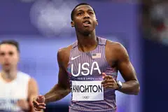 World silver medallist Erriyon Knighton tested for the banned substance trenbolone this year but was not suspended for the Paris Games after an arbitrator found the result was likely caused by contaminated meat.