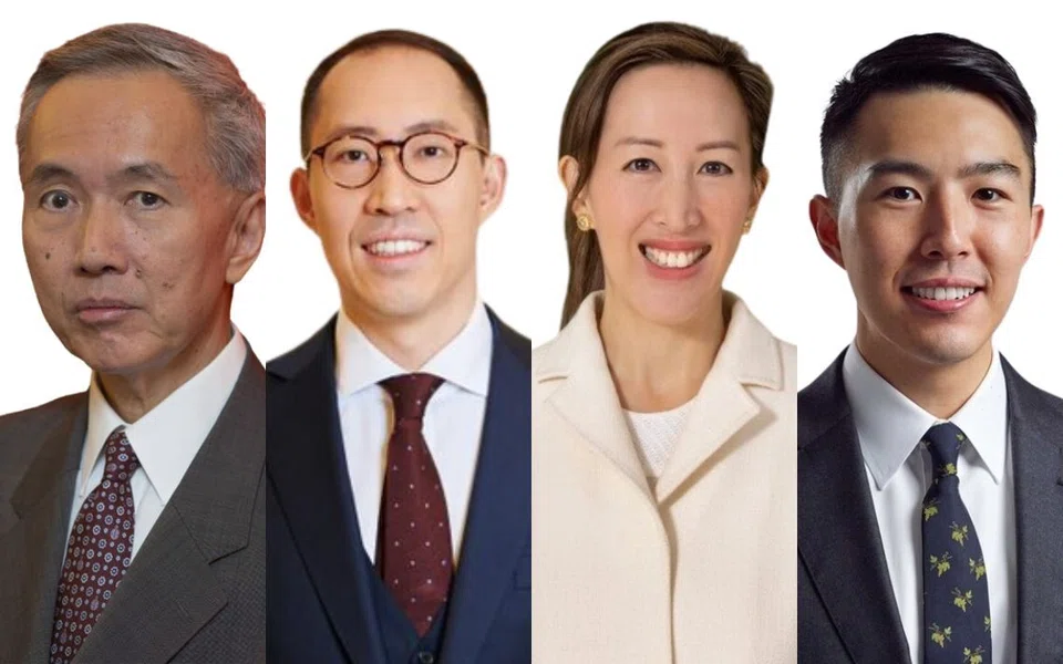 Sino Group chairman Robert Ng and his children (from left) Daryl, Nikki and David have links to the Chinese People’s Political Consultative Conference.