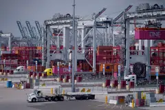 The gap in goods and services trade shrank 2.5 per cent from the prior month to US$73.1 billion, Commerce Department data showed.