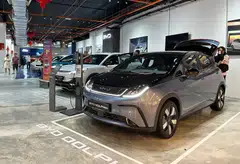 Chinese electric vehicles accounted for nearly 50% of all new electric cars registered in Malaysia in the first six months of 2025, with BYD leading the sales.