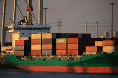 The index is weighed down by weaknesses in externally oriented industries, such as transport and logistics.