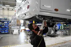 Across the eurozone, manufacturing activity continued to contract last month amid weak demand, although firms were optimistic about the year ahead.