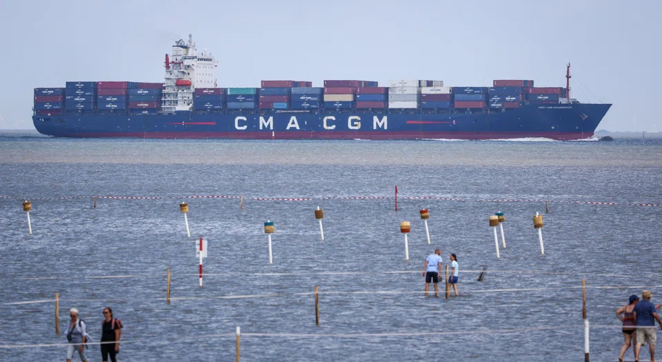 CMA CGM’s second-quarter net income fell about 83 per cent to US$1.3 billion from a record US$7.6 billion in the same three months of the previous year. 
