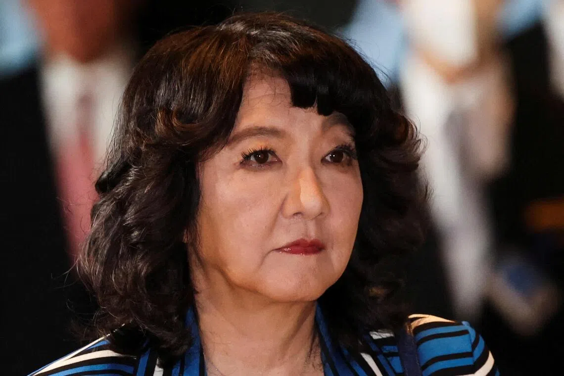 Finance Minister Satsuki Katayama says "we are taking a professional approach that does not cause any problems".