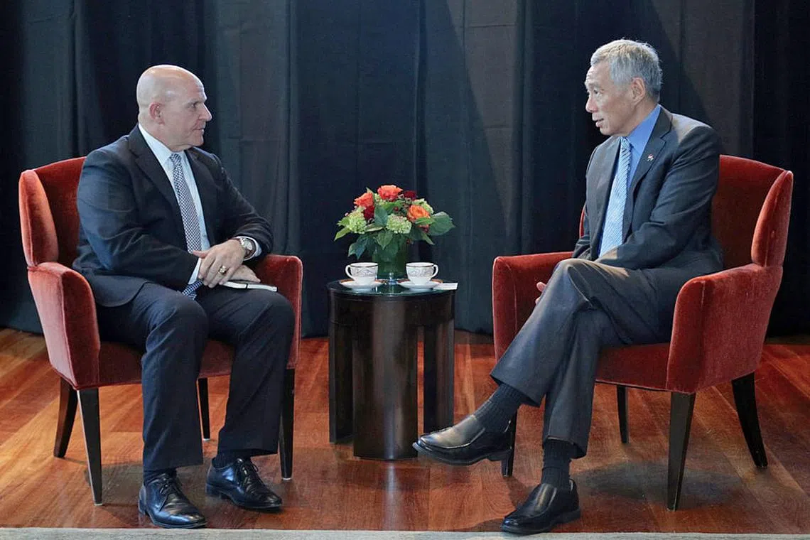 US National Security Adviser calls on PM Lee