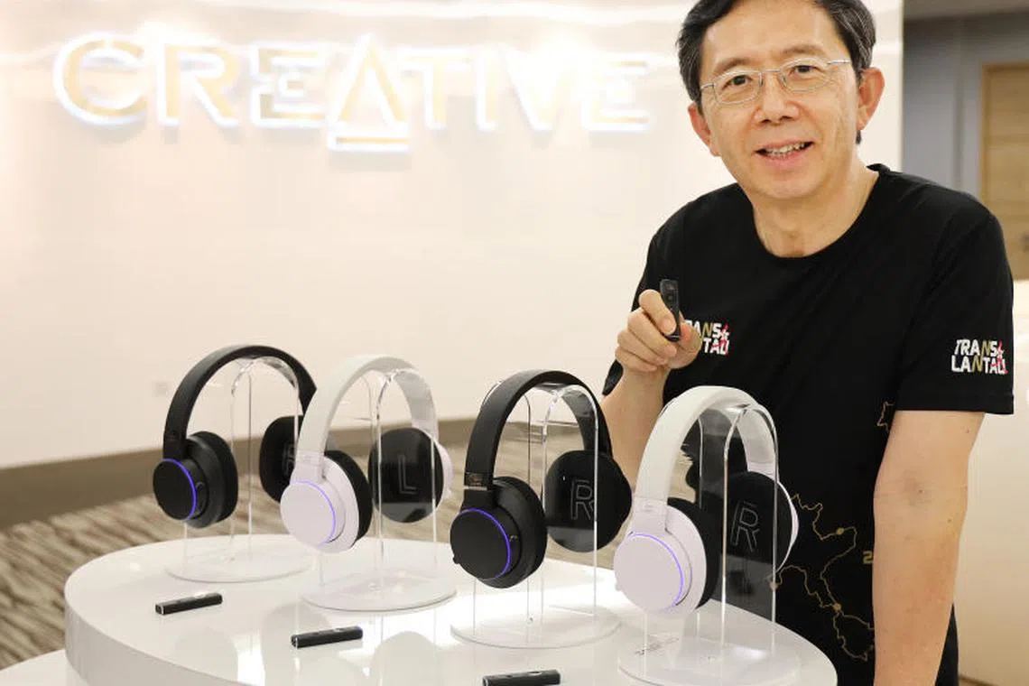 The late Creative founder Sim Wong Hoo was widely seen as a tech visionary.
