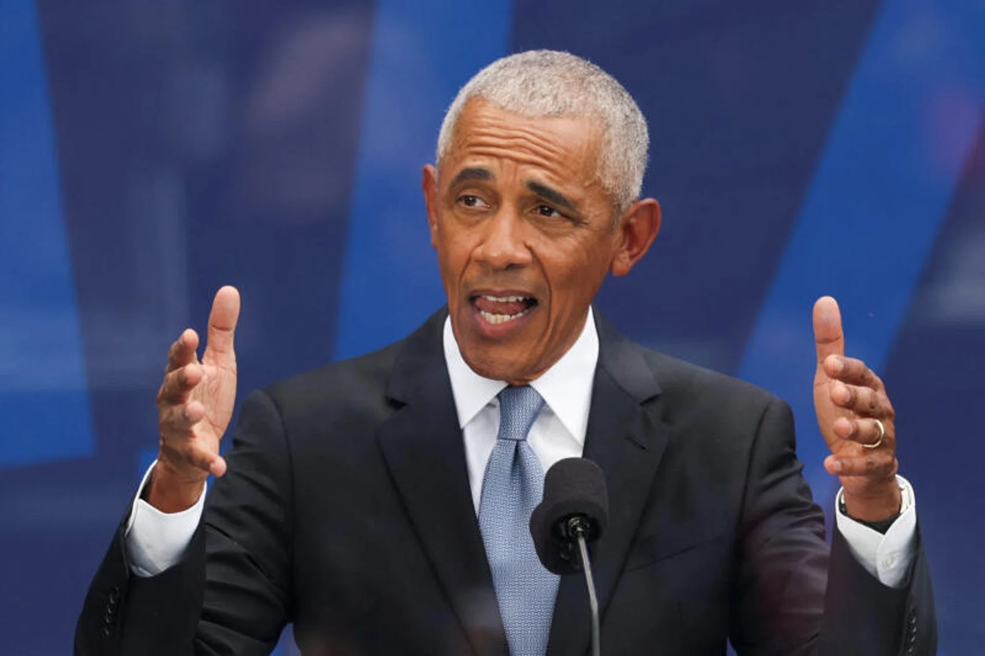 Obama calls for AI safety measures, rebuking Trump approach