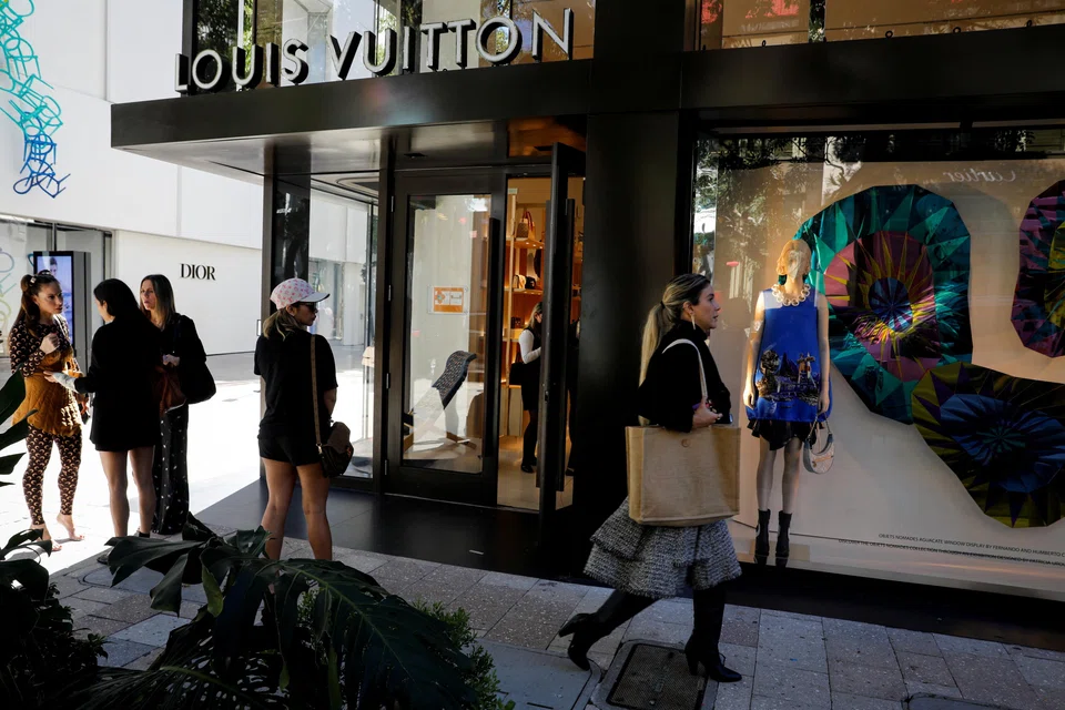 LVMH is facing slowing demand for high-end goods in the US and Europe, where rising prices are prompting shoppers to pull back from a post-pandemic spending spree.