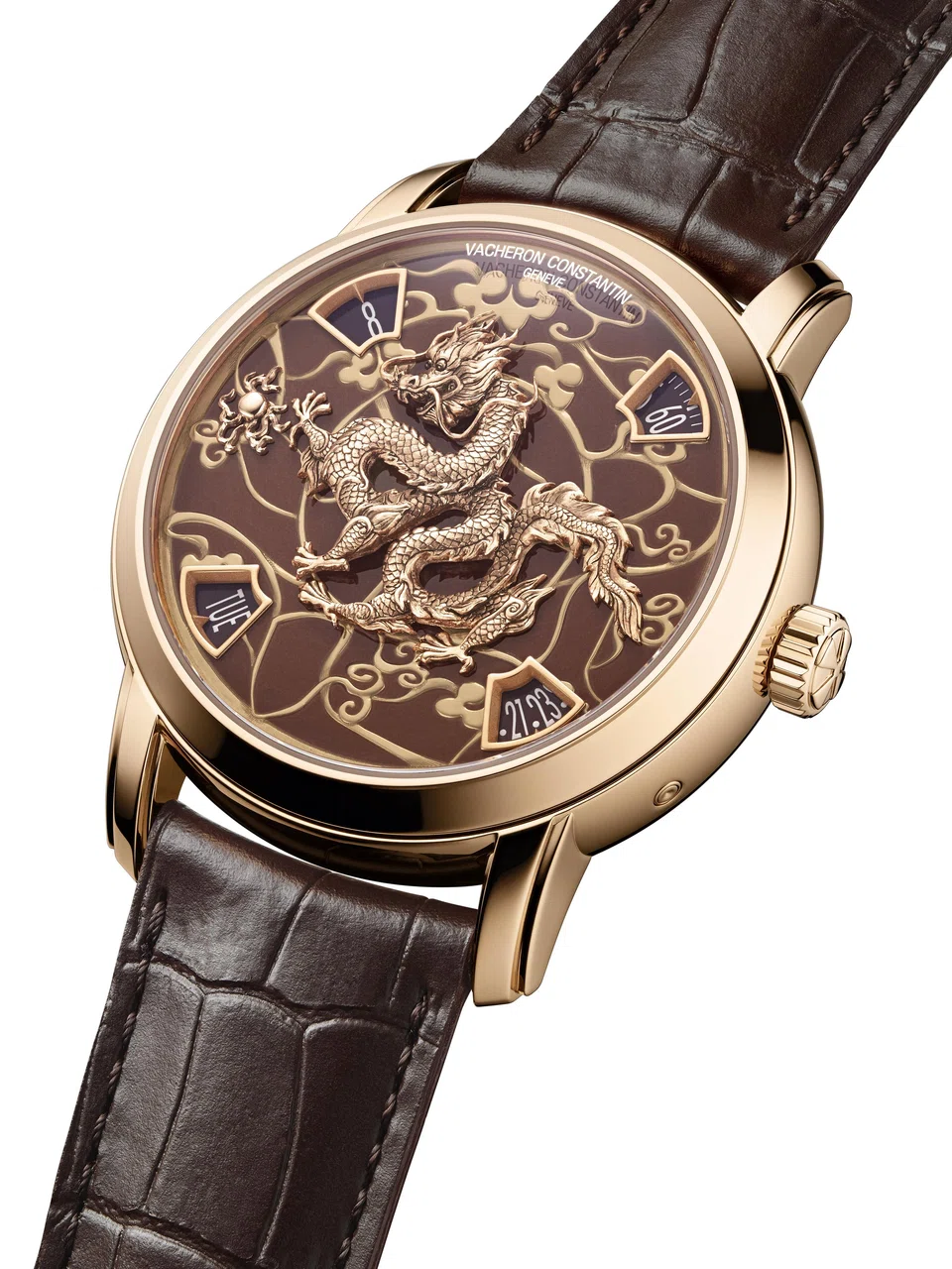 Vacheron Constantin's Metiers d'Art The Legend of the Chinese Zodiac Year of the Dragon (pink gold).