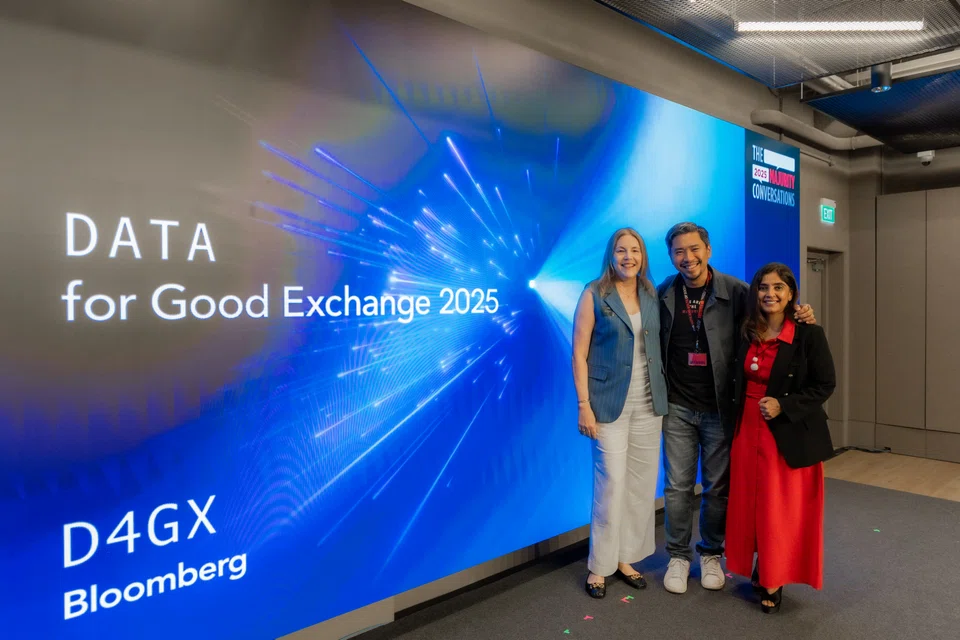 From left: Lisa Gainer, chief executive of talenTtrust; Martin Tan, CEO of The Majurity Trust; and Vandna Ramchandani, regional head of corporate philanthropy Asia-Pacific at Bloomberg.