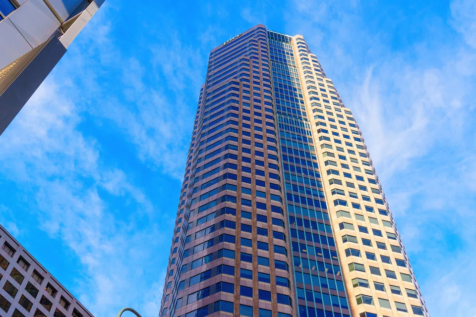 The 52-storey building is 73 per cent leased.