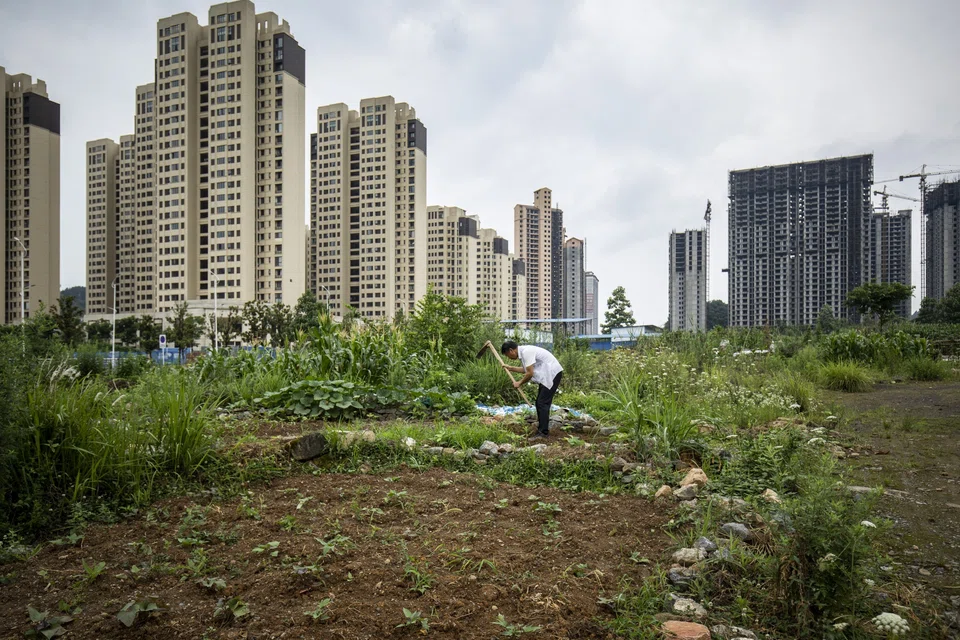 Chinese developers are still struggling with a debt crisis. 