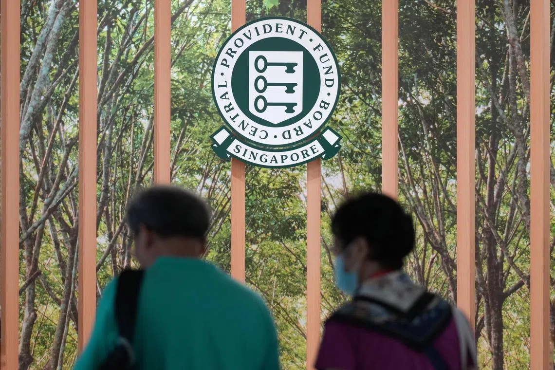 The average CPF member age 60 to 65 had a balance of S$194,296. Women who generally earn less have less saved up.