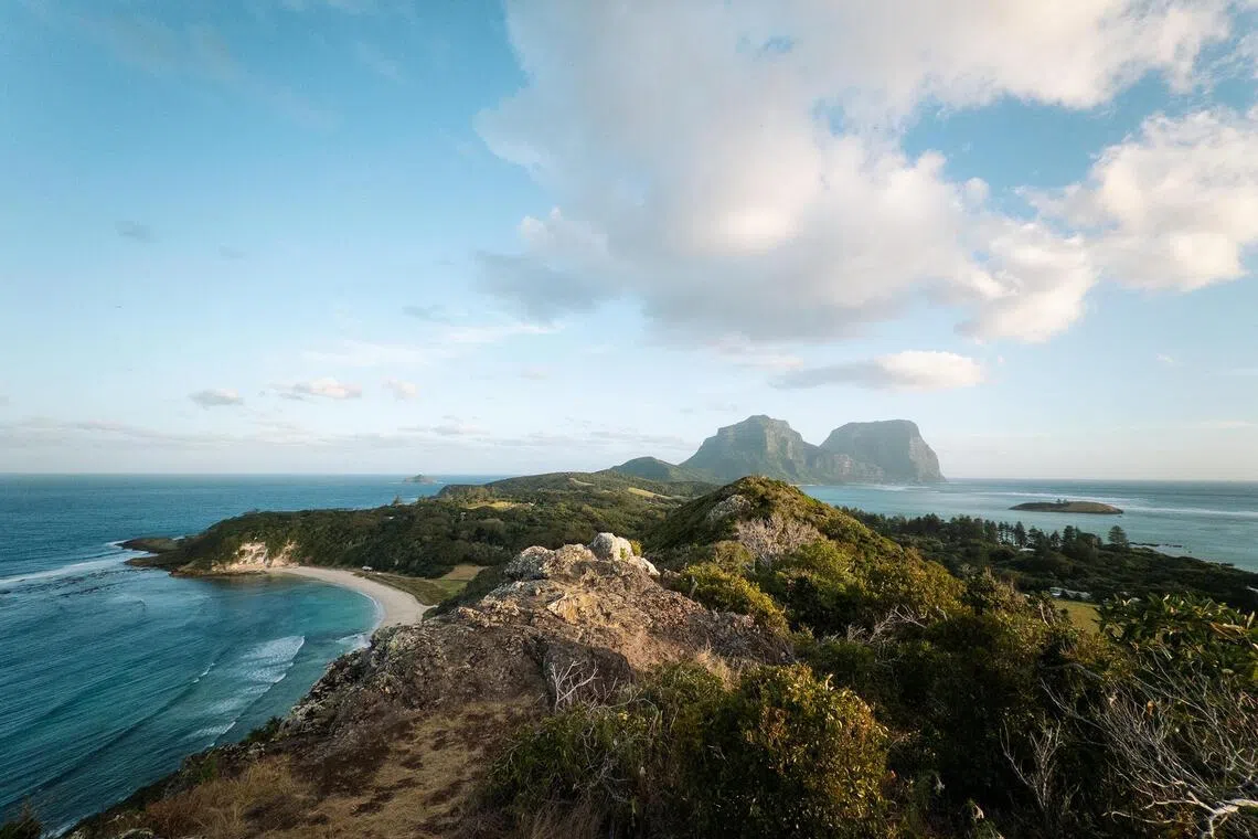 Most of Lord Howe Island is protected within a Permanent Park Preserve.