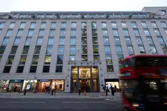 A view of the office that serves as the registered address of Fenix International, OnlyFans' British parent company, in London.